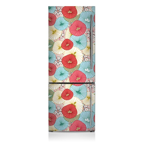 Kühlschrank magnet folie Blumenmuster