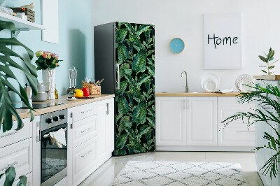 Kühlschrank magnet folie Tropenblätter