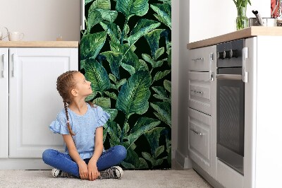 Kühlschrank magnet folie Tropenblätter