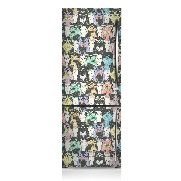 Kühlschrank magnet folie Katzen