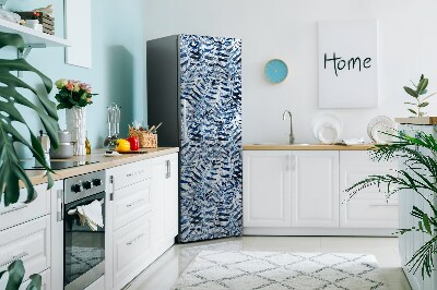 Kühlschrank aufkleber Tropenblätter