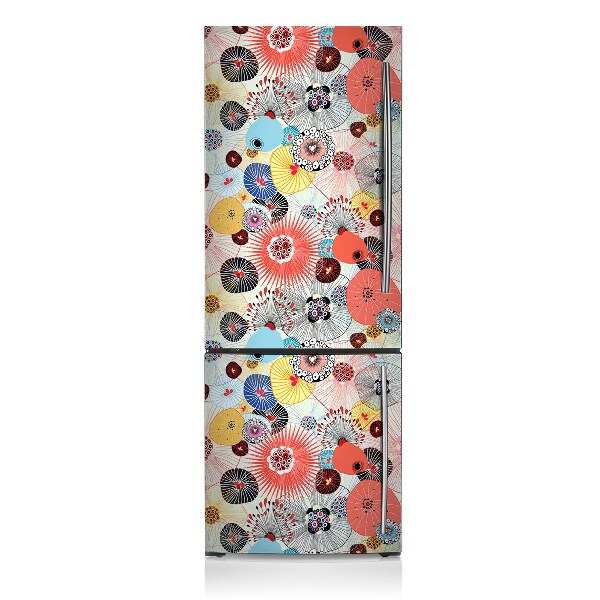 Kühlschrank magnet folie Blumenmuster