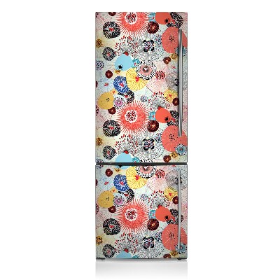 Kühlschrank magnet folie Blumenmuster