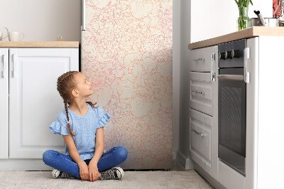 Kühlschrank magnet folie Rosa pfingstrosen