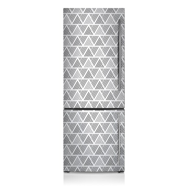 Magnetischer kühlschrank-aufkleber Dreiecksmuster