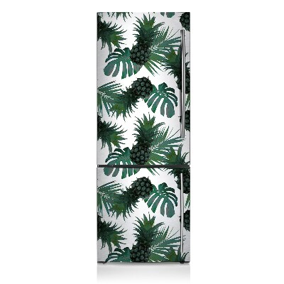 Magnetischer kühlschrank-aufkleber Grüne ananas