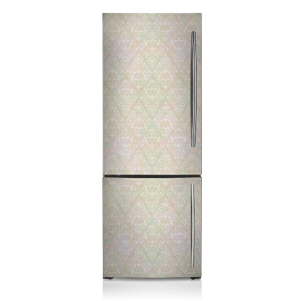 Kühlschrank magnet folie Vintage golden muster