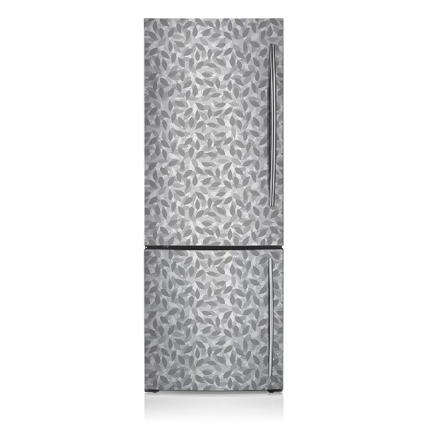 Kühlschrank magnet folie Graue blätter