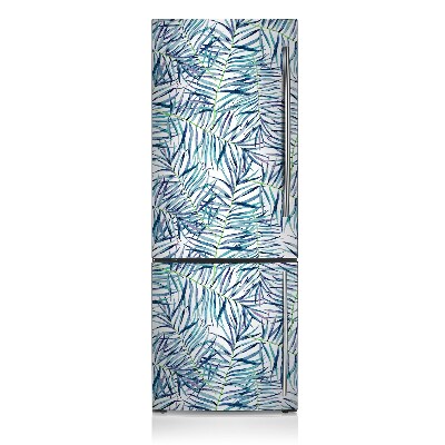 Kühlschrank magnet folie Exotische blätter