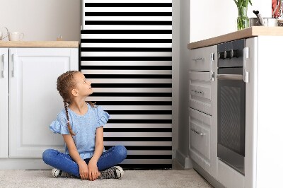 Kühlschrank matte Horizontale linien