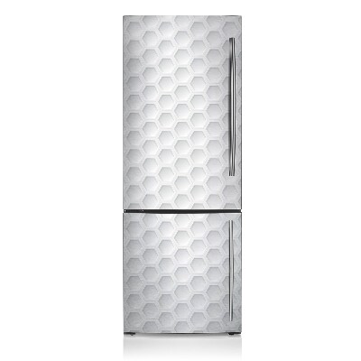 Kühlschrank magnet folie Drei-dimensionale sechsecke