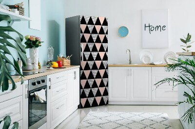 Kühlschrank aufkleber Geometrische dreiecke