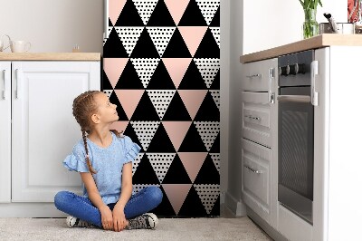 Kühlschrank aufkleber Geometrische dreiecke