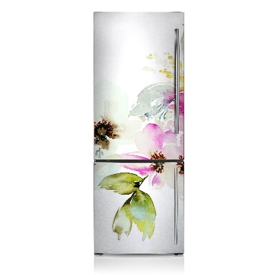 Magnet auf kühlschrank folie dekoration Blumenblumen