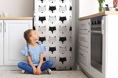 Magnet auf kühlschrank folie dekoration Muster in lisach