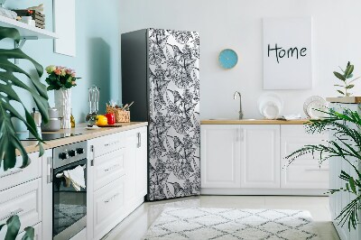 Kühlschrank magnet folie Gezogene vögel