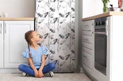 Kühlschrank matte Mohn