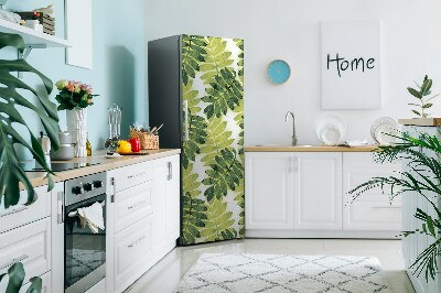 Kühlschrank matte Grüne farnblätter