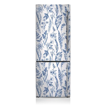 Magnet auf kühlschrank folie dekoration Wälder