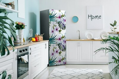Kühlschrank aufkleber Tropische natur