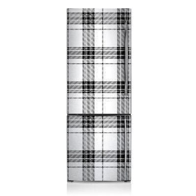 Kühlschrank aufkleber Graues küchenmuster
