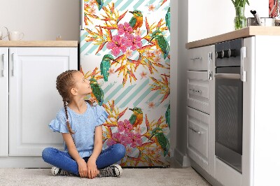 Kühlschrank magnet folie Sommervögel