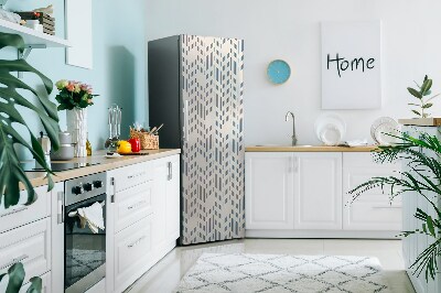 Magnetischer kühlschrank-aufkleber Kieferngeometrie