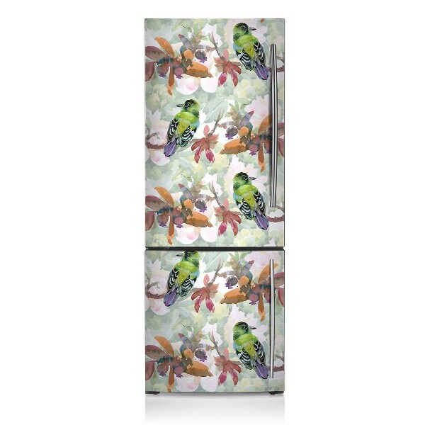 Kühlschrank magnet folie Exotische vögel