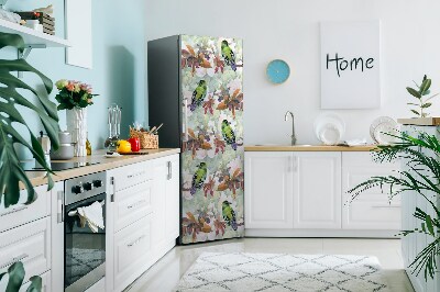 Kühlschrank magnet folie Exotische vögel