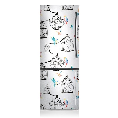 Kühlschrank magnet folie Vogelkäfig
