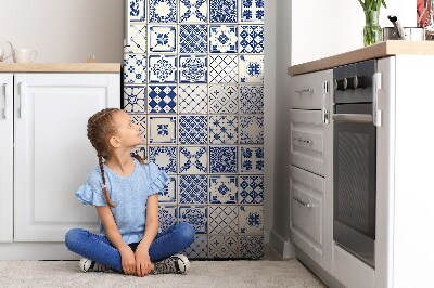 Kühlschrank matte Azulejos fliesen