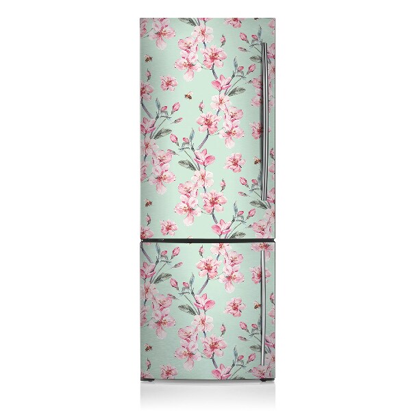 Kühlschrank matte Kirschblüten