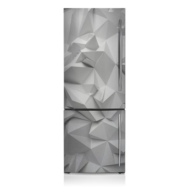 Kühlschrank matte Abstraktes weiß