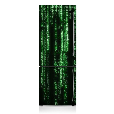 Kühlschrank matte Grünes zeichen