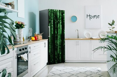 Kühlschrank matte Grünes zeichen