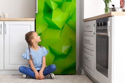 Kühlschrank matte Zusammenfassung grün