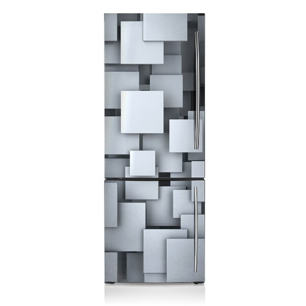 Kühlschrank matte Graue blöcke