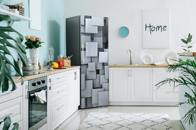 Kühlschrank matte Graue blöcke