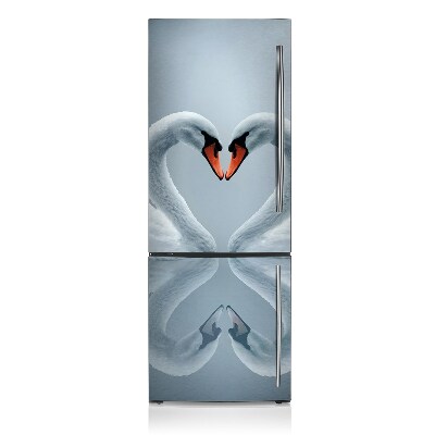 Kühlschrank matte Schwäne