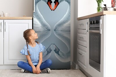 Kühlschrank matte Schwäne