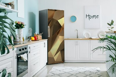 Kühlschrank matte Goldene folie