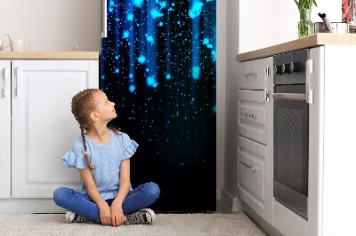 Kühlschrank matte Blaue stücke