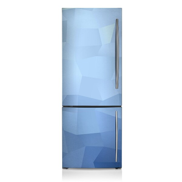 Kühlschrank matte Zusammenfassung blau