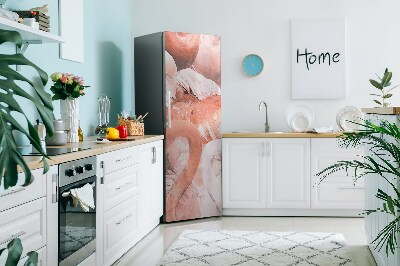 Kühlschrank aufkleber Flamingos