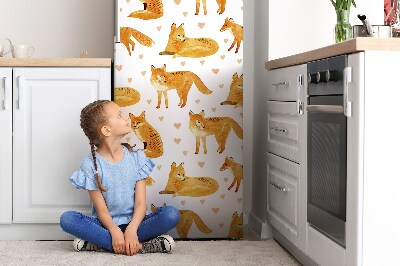 Kühlschrank aufkleber Foxy