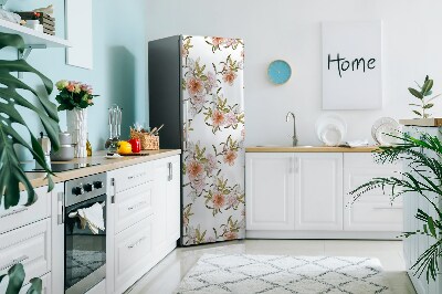 Kühlschrank aufkleber Frühlingsblumen