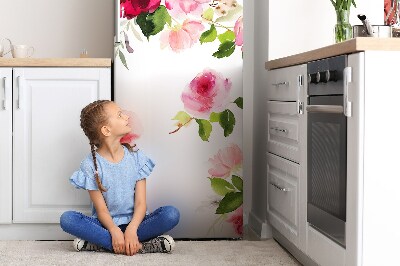 Kühlschrank aufkleber Frühlingsblumen