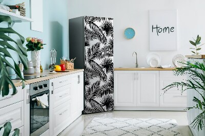 Kühlschrank aufkleber Exotische blätter