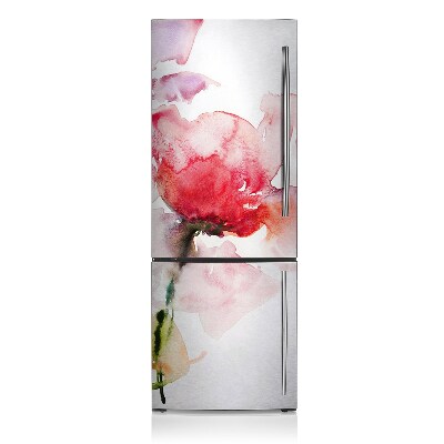 Magnet auf kühlschrank folie dekoration Aquarell