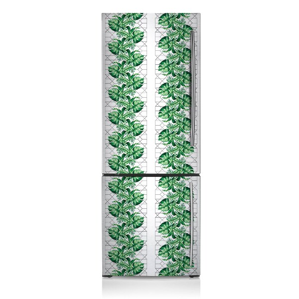 Magnet auf kühlschrank folie dekoration Geometrische linien